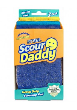 Губка-скрабер Scrub Daddy з нержавіючою сталлю, 2 шт